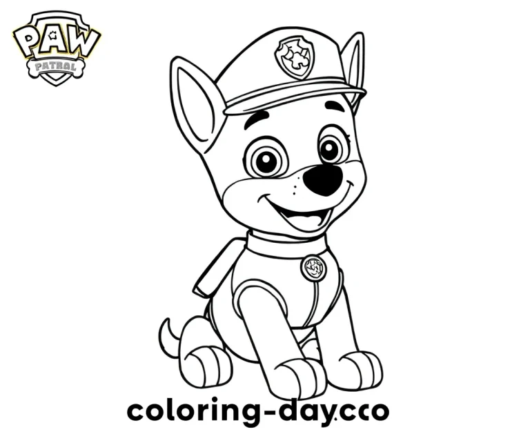 paw patrol coloring pages