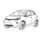 Car coloring pages