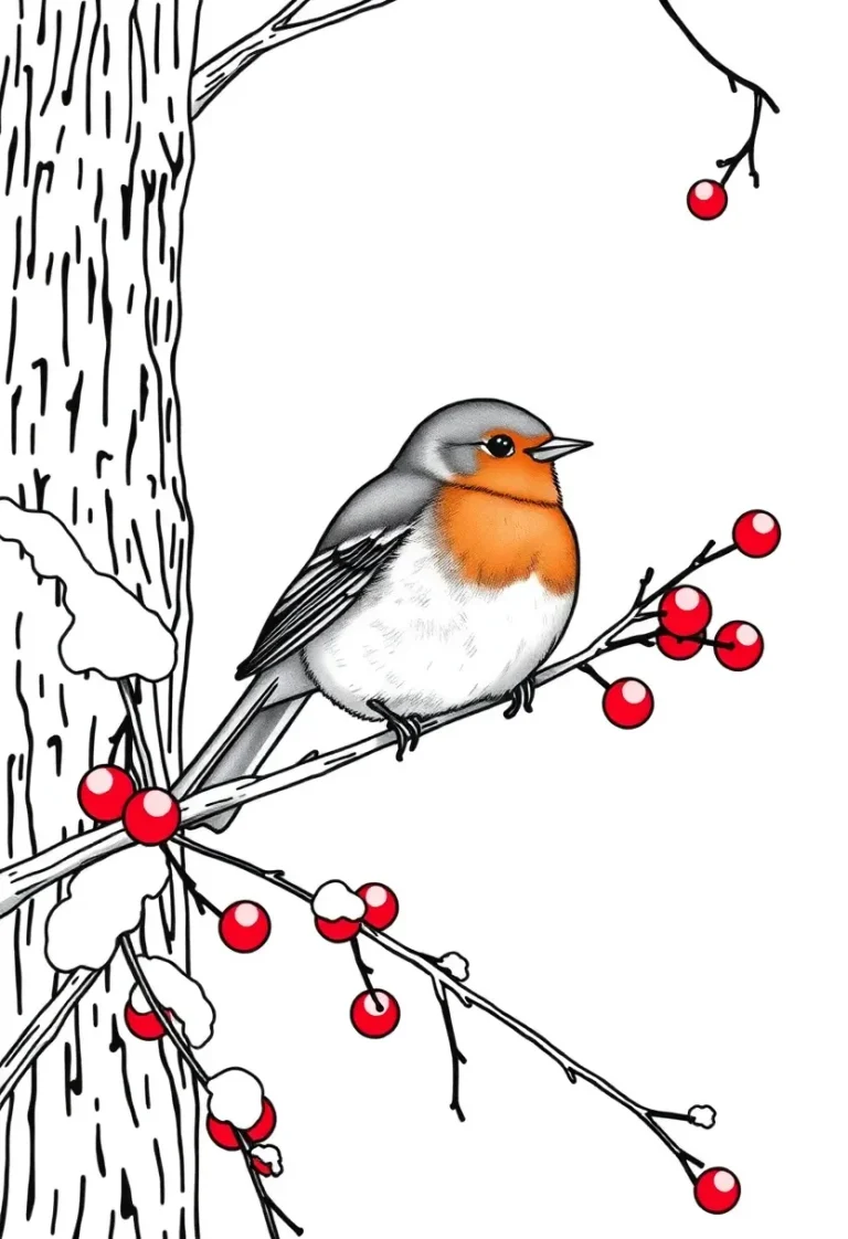 bird coloring pages