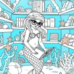 69 Free Mermaid coloring pages