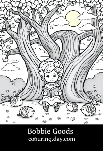 bobbie goods coloring page