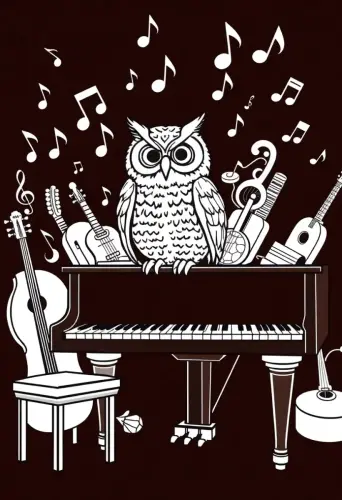 owl coloring pages