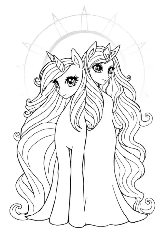 my little pony coloring pages