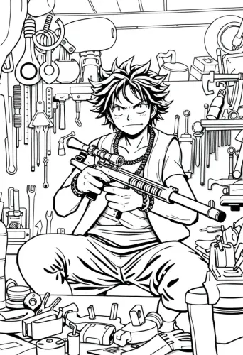 one piece coloring pages