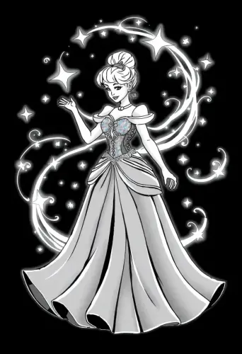 cinderella coloring pages