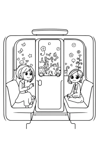 inside out coloring pages