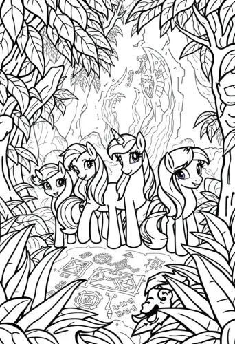 my little pony coloring pages