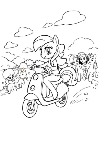 my little pony coloring pages