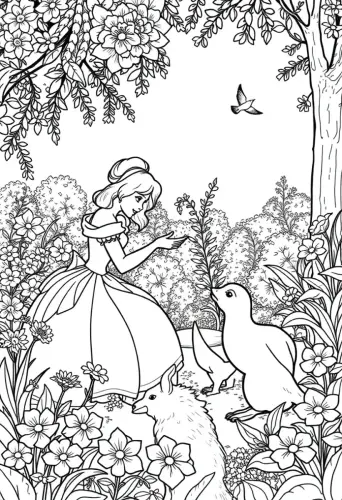 cinderella coloring pages