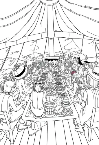 one piece coloring pages