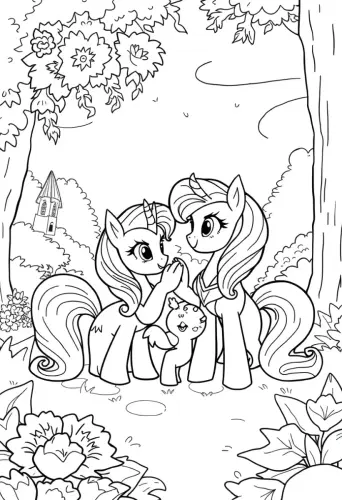 my little pony coloring pages