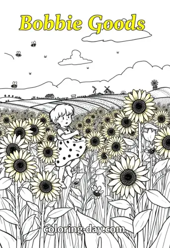 bobbie goods coloring page