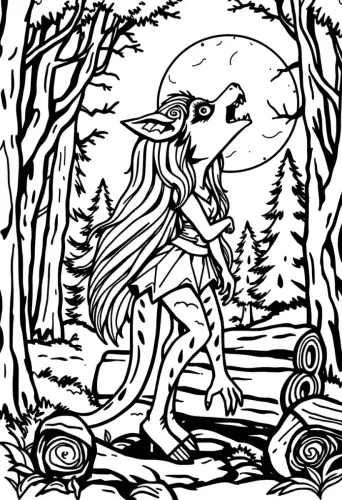 monster high coloring pages