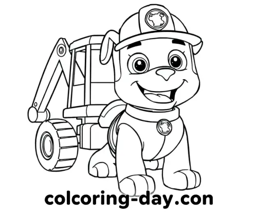 paw patrol coloring pages