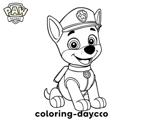 paw patrol coloring pages