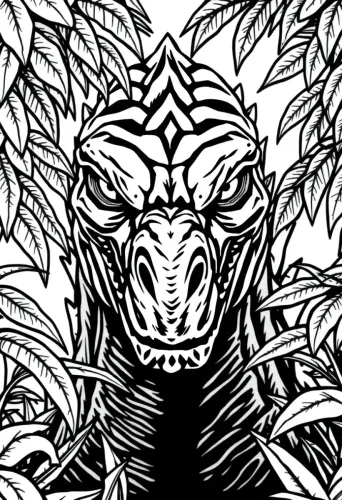 godzilla coloring book