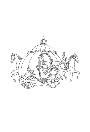 cinderella coloring pages