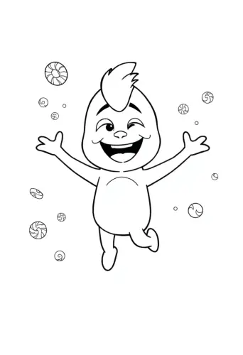 inside out coloring pages