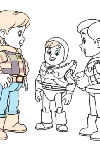 toy story coloring pages