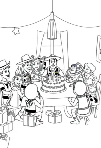 toy story coloring pages