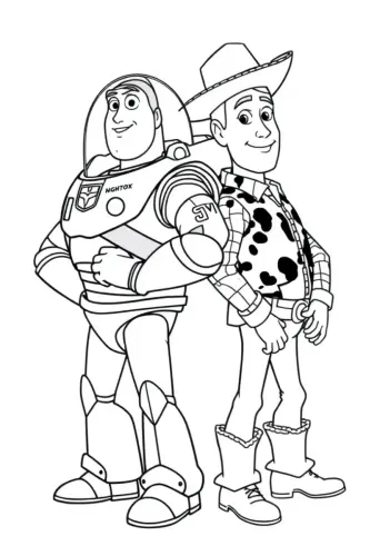 toy story coloring pages