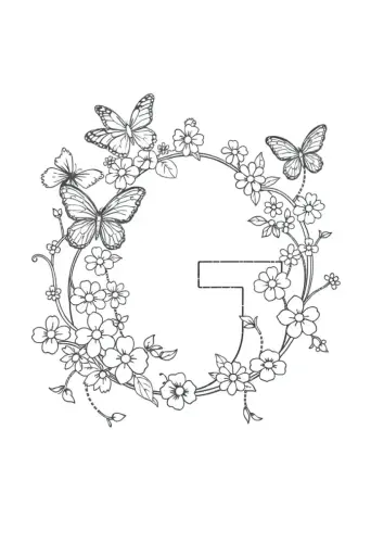 Alphabet Coloring Pages