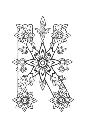 Alphabet Coloring Pages