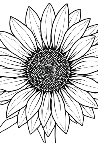 flower coloring pages