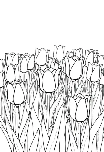 flower coloring pages