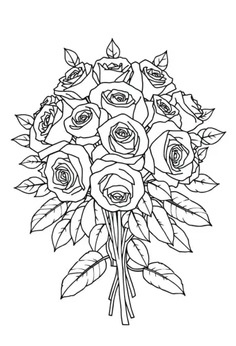 flower coloring pages