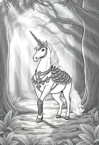 unicorn coloring pages