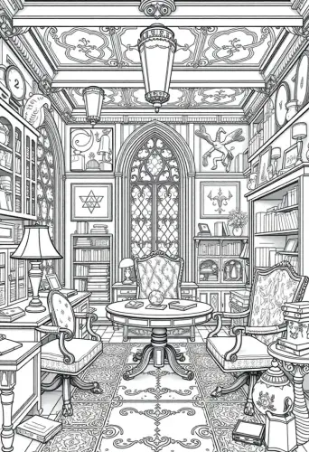 harry potter coloring pages