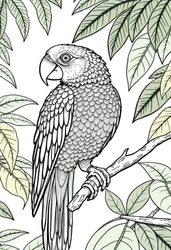 bird coloring pages