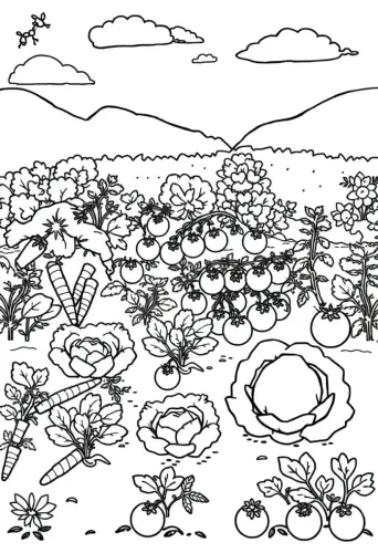 farm coloring pages