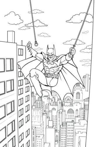 batman coloring page​