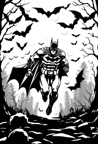 batman coloring pages​