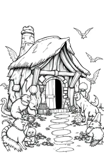 harry potter coloring pages