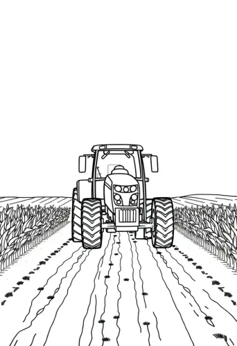 farm coloring pages