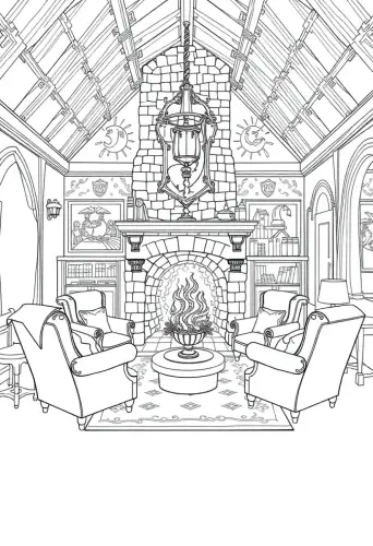 harry potter coloring pages