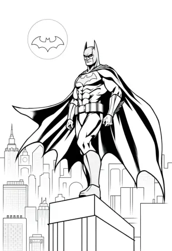 batman coloring pages​