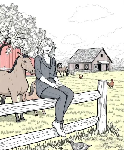 taylor swift coloring book