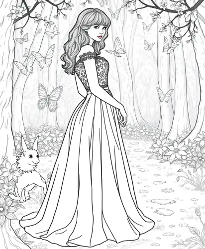 taylor swift coloring book