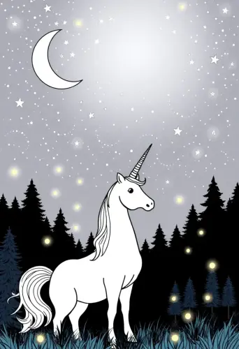 unicorn coloring pages