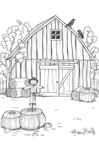 fall coloring pages