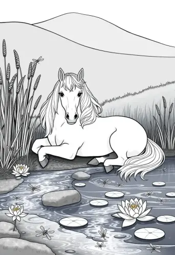 unicorn coloring pages