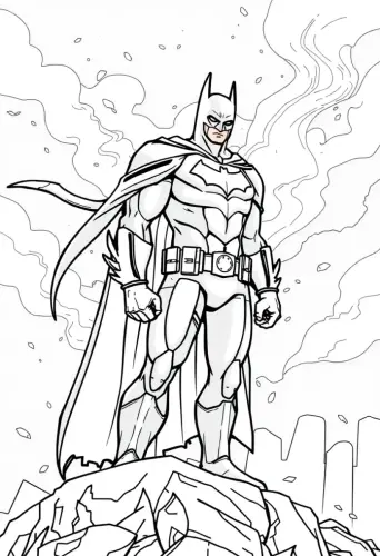 batman coloring pages​