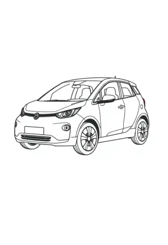 car coloring pages