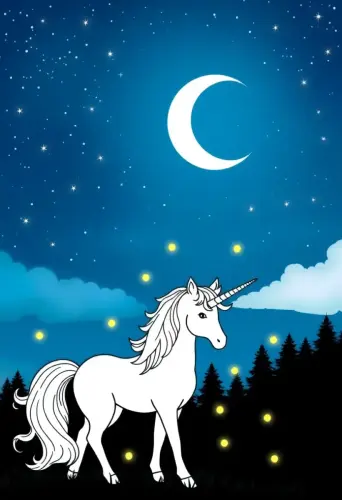 unicorn coloring pages