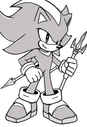 sonic the hedgehog coloring pages