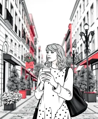 taylor swift coloring book